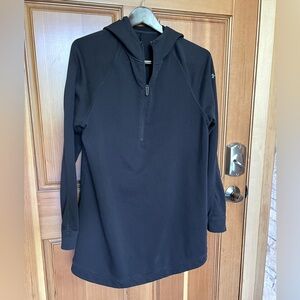 Under Armour women’s hooded sweatshirt dress, 1/4 zip, XL